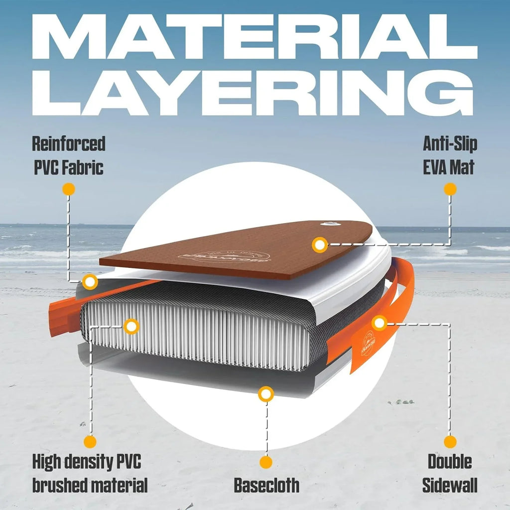 Paeloop Classic SUP – Front View on Water