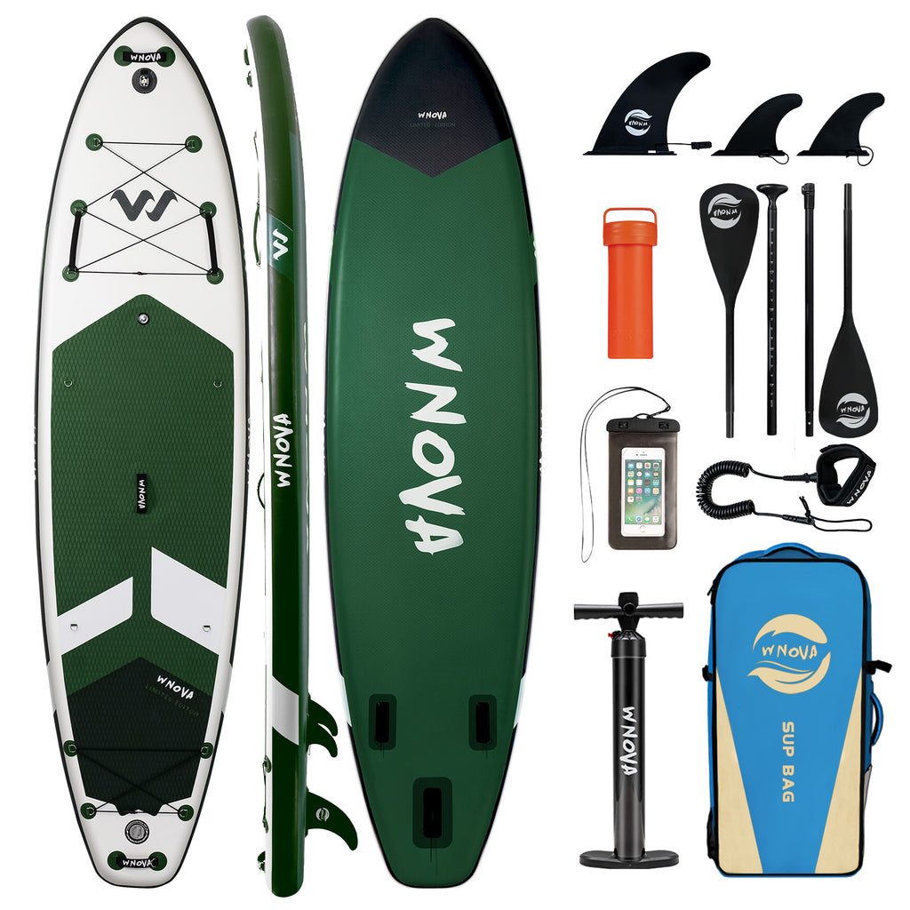 Paeloop Voyager SUP – Inflatable Paddle Board with Paddles
