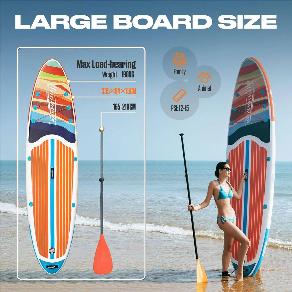 Paeloop Classic SUP – Anti-Slip Deck Pad Detail