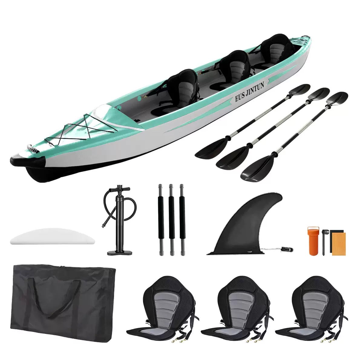 Paeloop Lake Sport Inflatable Kayak – Side View on Water