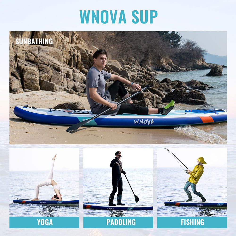 Paeloop Voyager 11'6" SUP – Bungee Storage Area