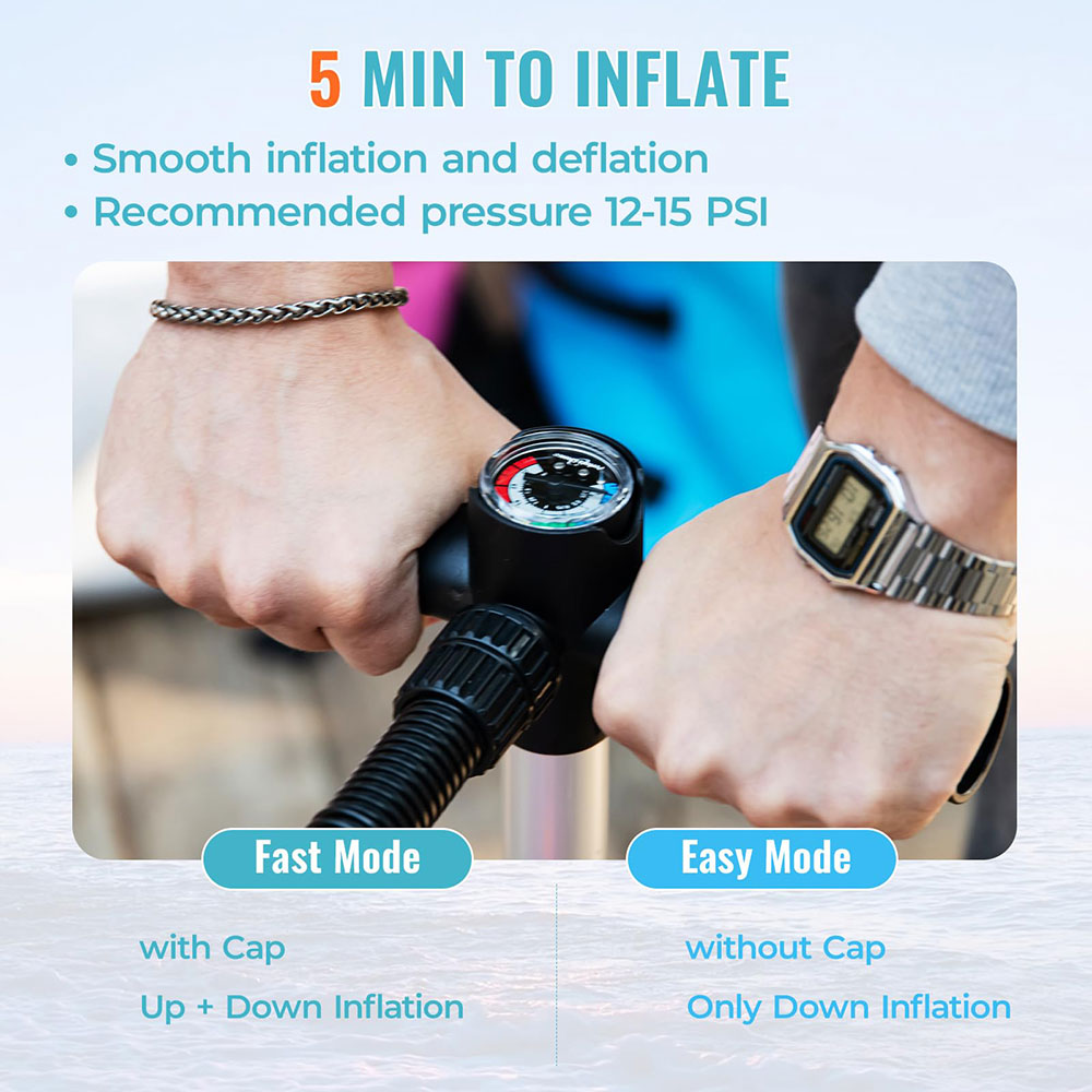 Paeloop Voyager 11'6" SUP – Rider on Open Ocean