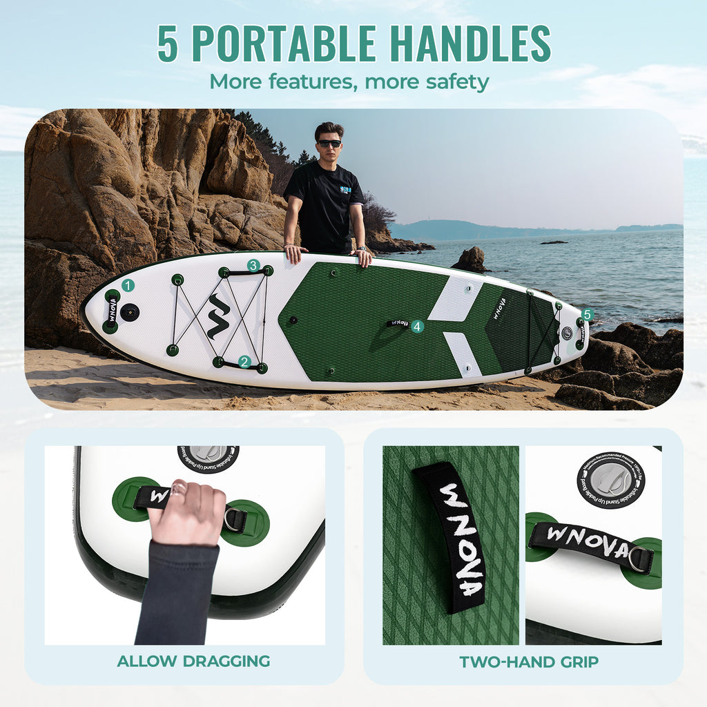 Paeloop Voyager SUP – Rider Paddling on River