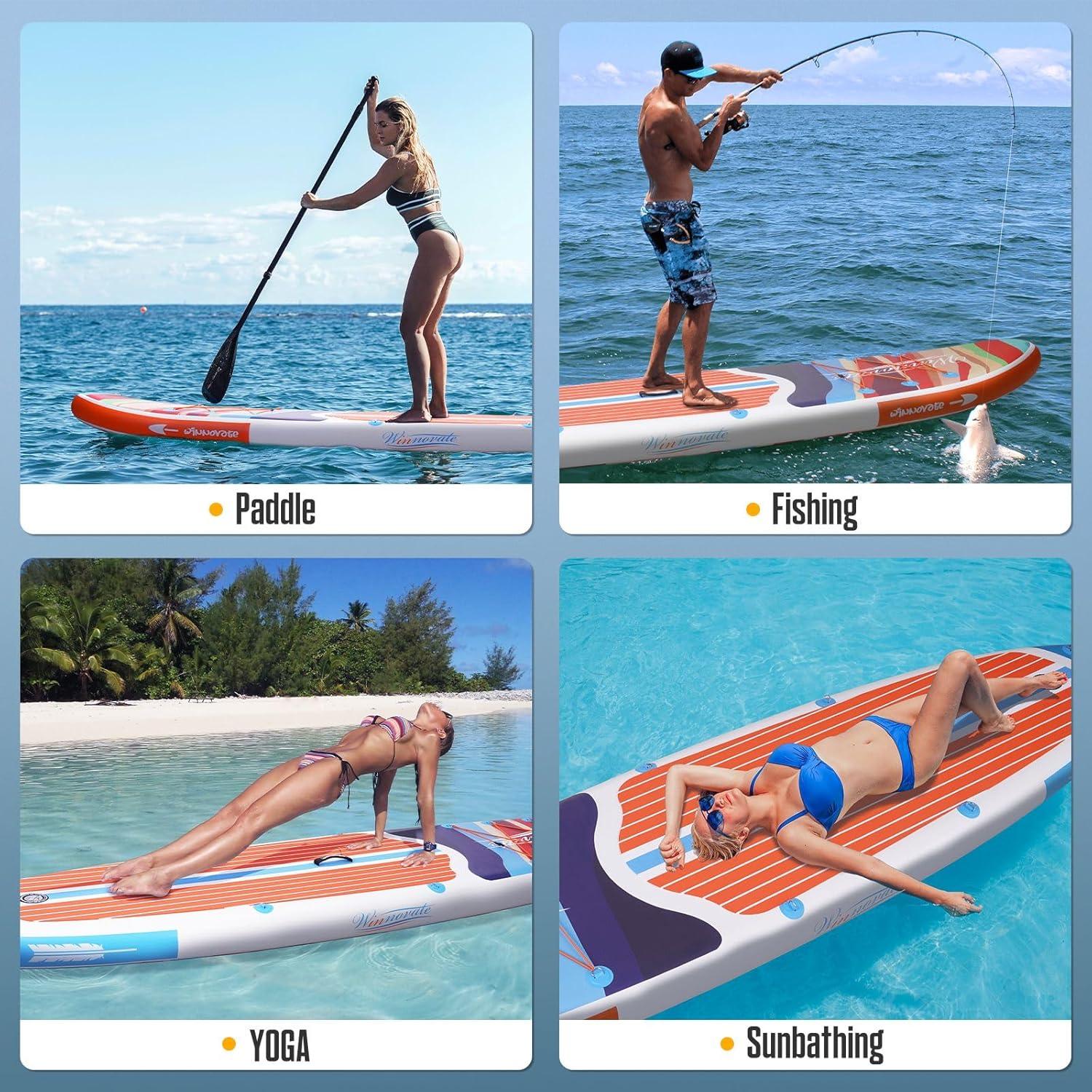 Paeloop Classic SUP – Rider Paddling on Lake