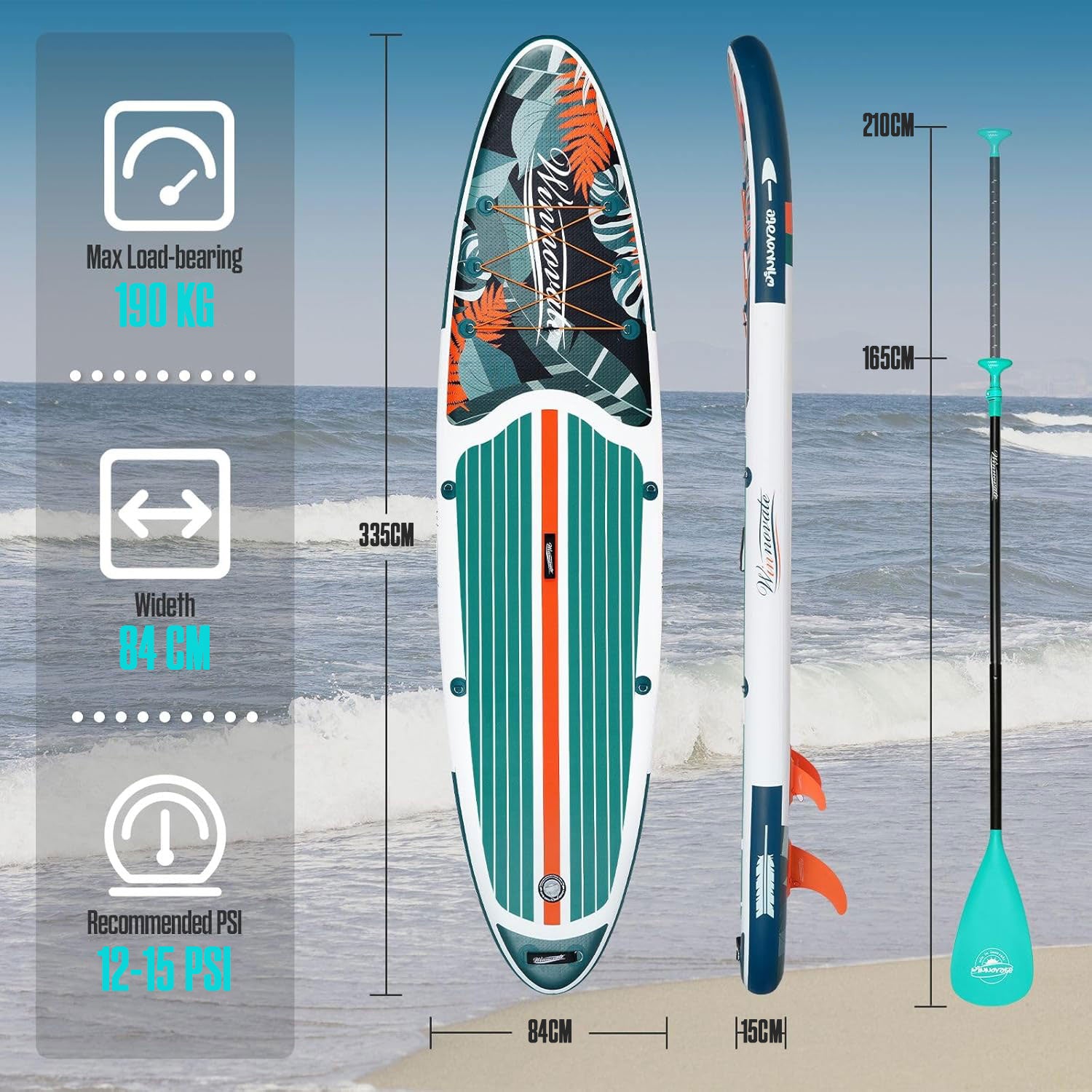 Paeloop { Stand-up paddle} - Inflatable SUP Paddle Board