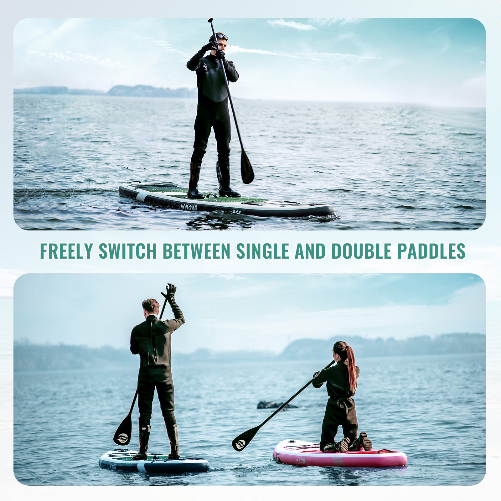 Paeloop Voyager SUP – Adjustable Paddle Included