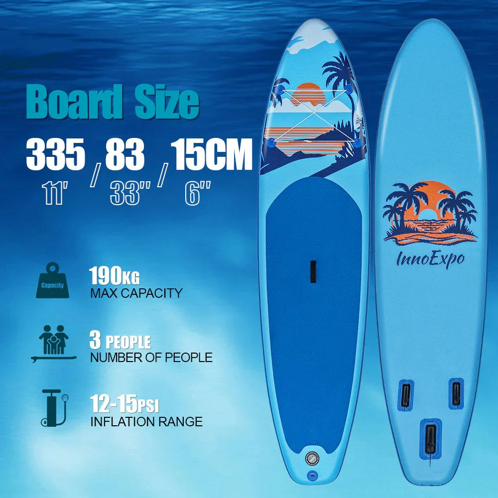 Paeloop SUP Board – Anti-Slip EVA Deck Close-Up