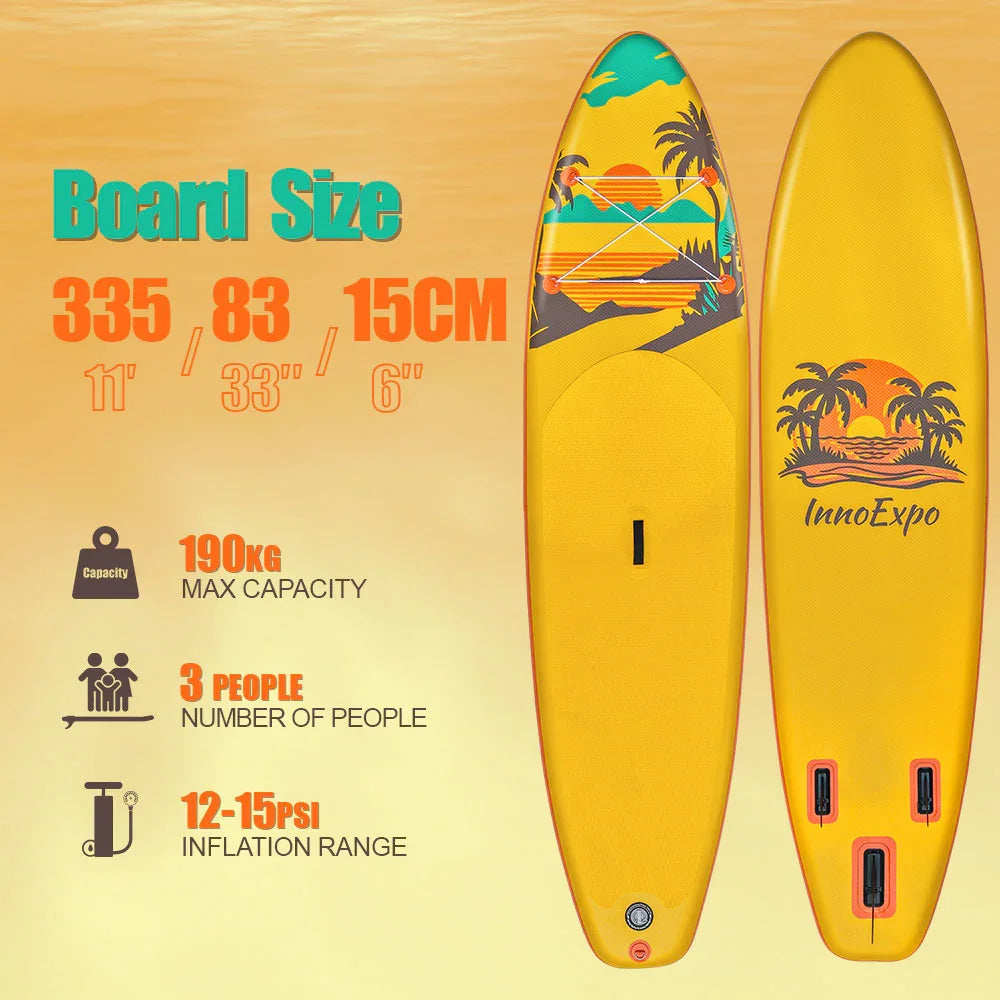 Paeloop SUP with Accessories – High-Pressure Pump Detail