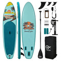 Paeloop 11'6" Inflatable SUP – 450 lbs Capacity Wide Deck
