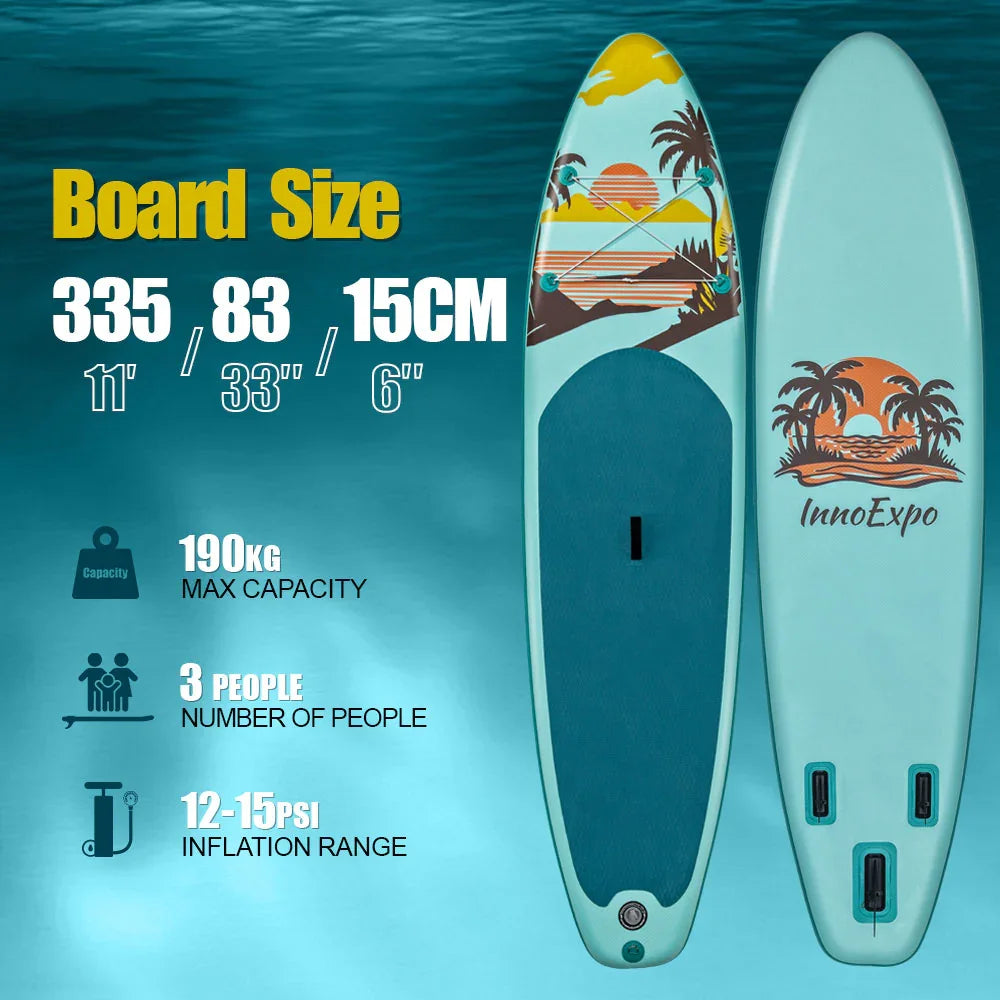 Paeloop 11'6" SUP – Nose and Bungee Storage Area
