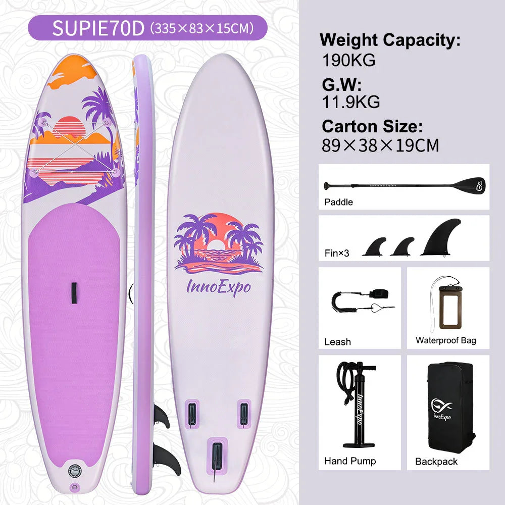 Paeloop Clipper SUP – Rider on Ocean Wave