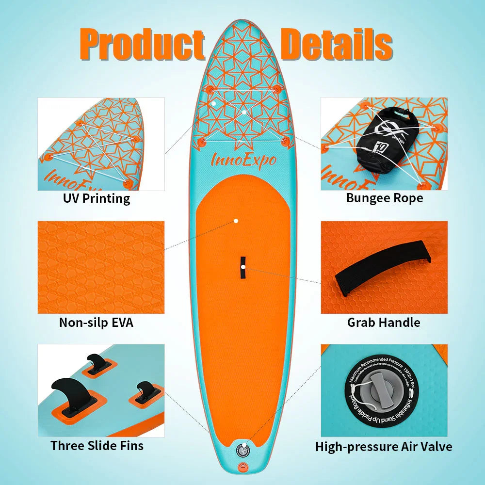 Paeloop Voyager SUP – Pointed Nose for Speed and Tracking