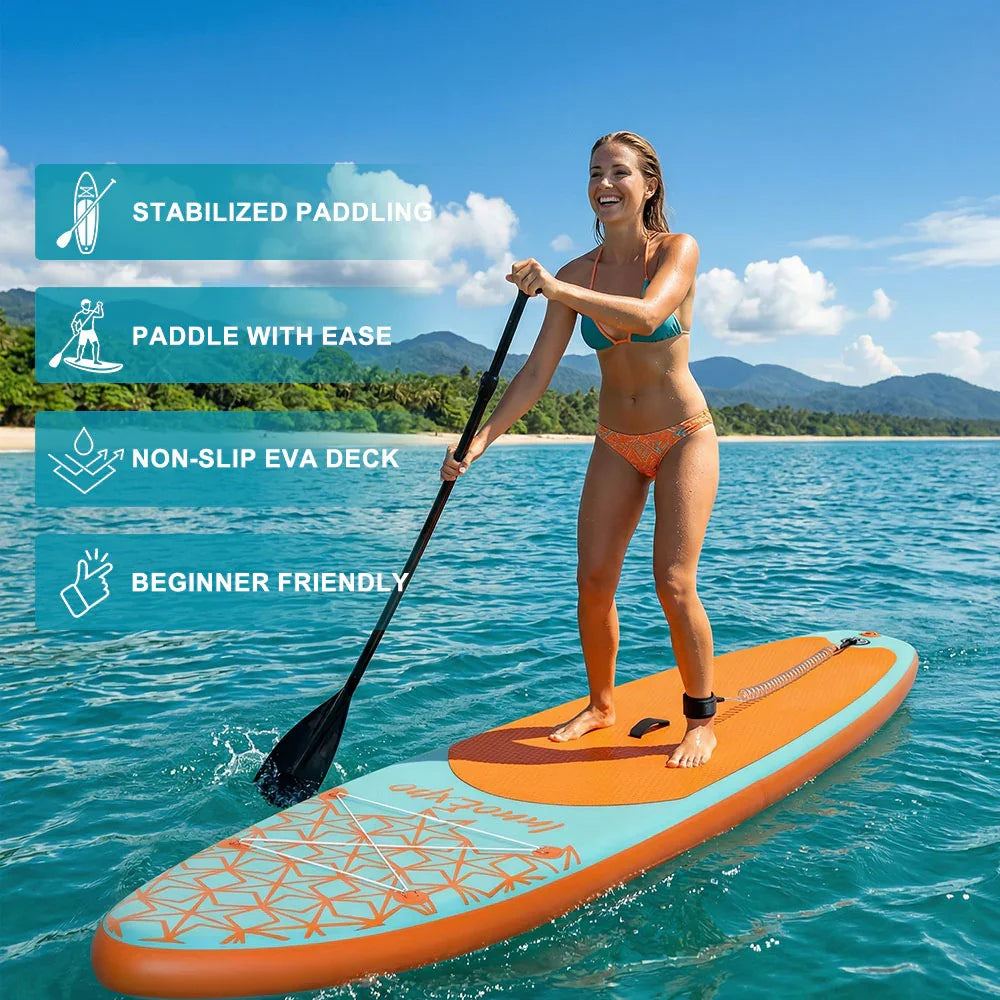 Paeloop Voyager SUP – Deflated and Rolled for Storage