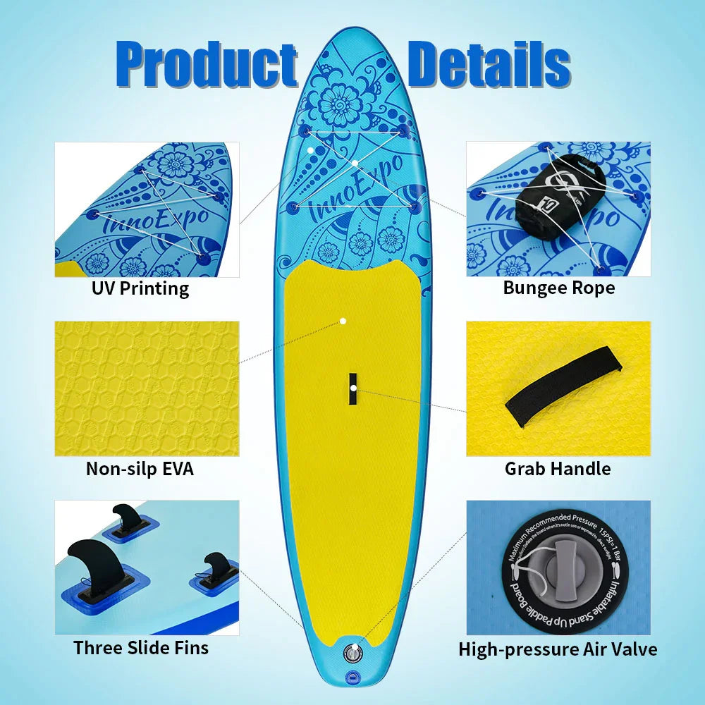 Paeloop Sports Cruiser SUP – Carbon Fiber Paddle Included