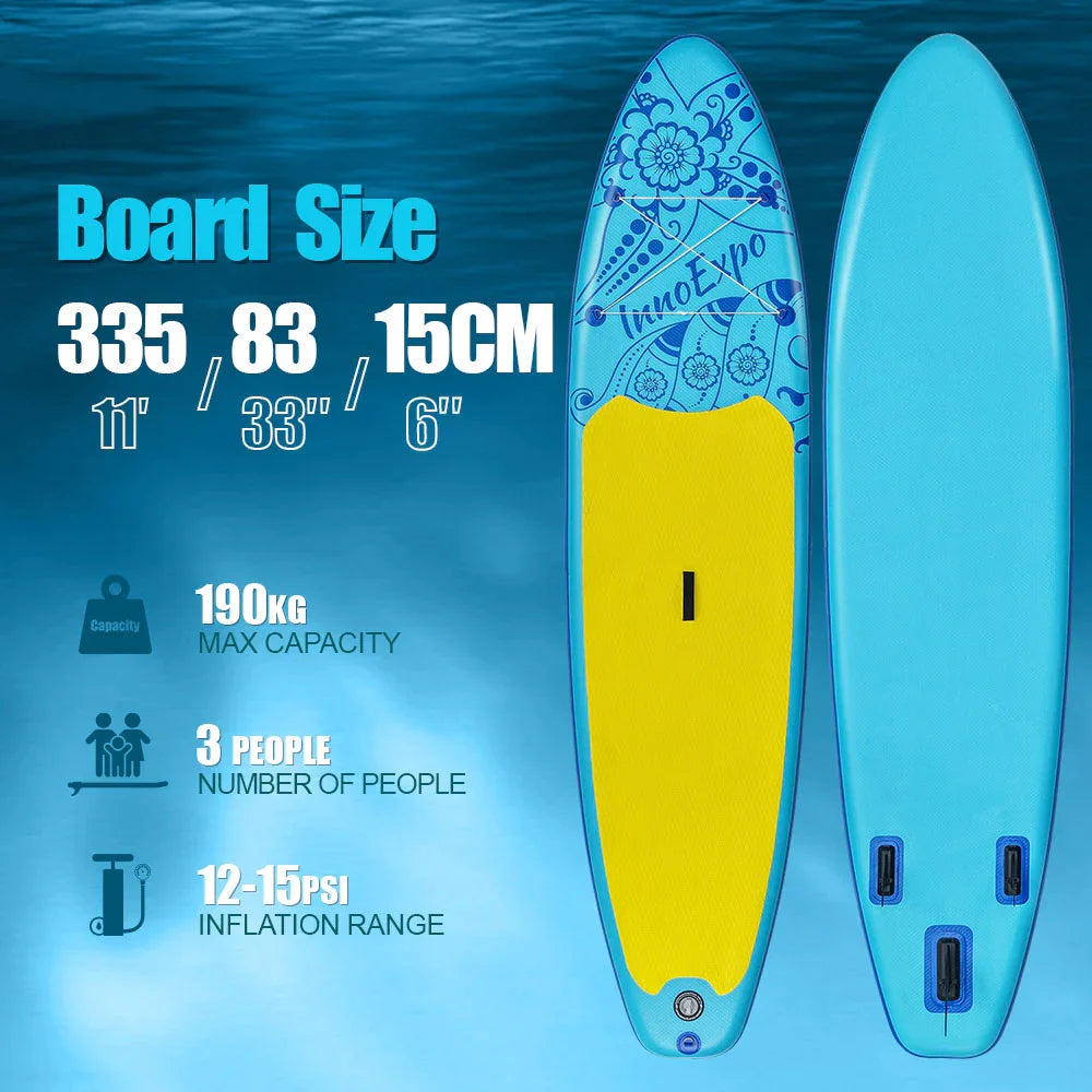 Paeloop Sports Cruiser SUP – High-Pressure Drop-Stitch Core