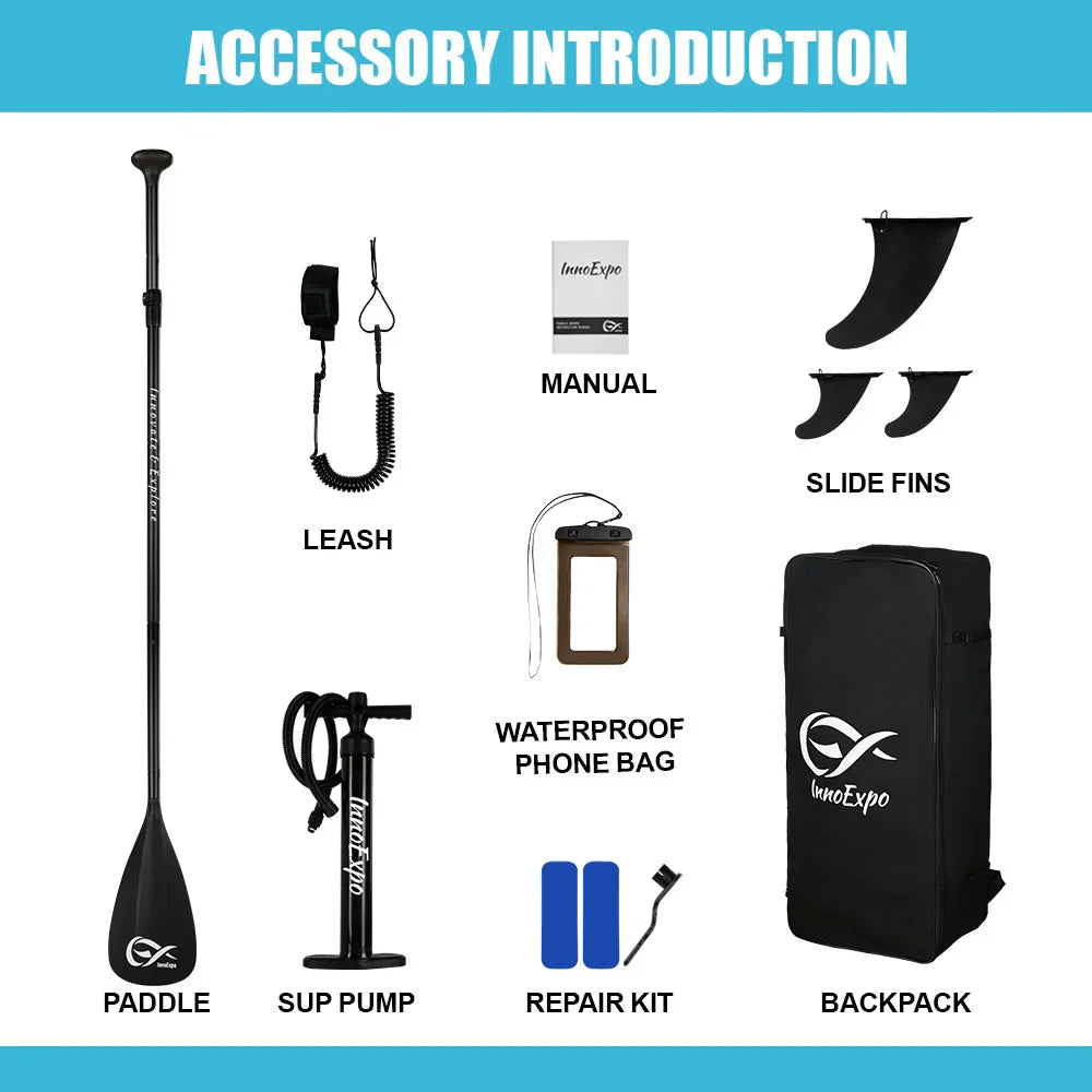 Paeloop Sports Cruiser SUP – Action Shot on River