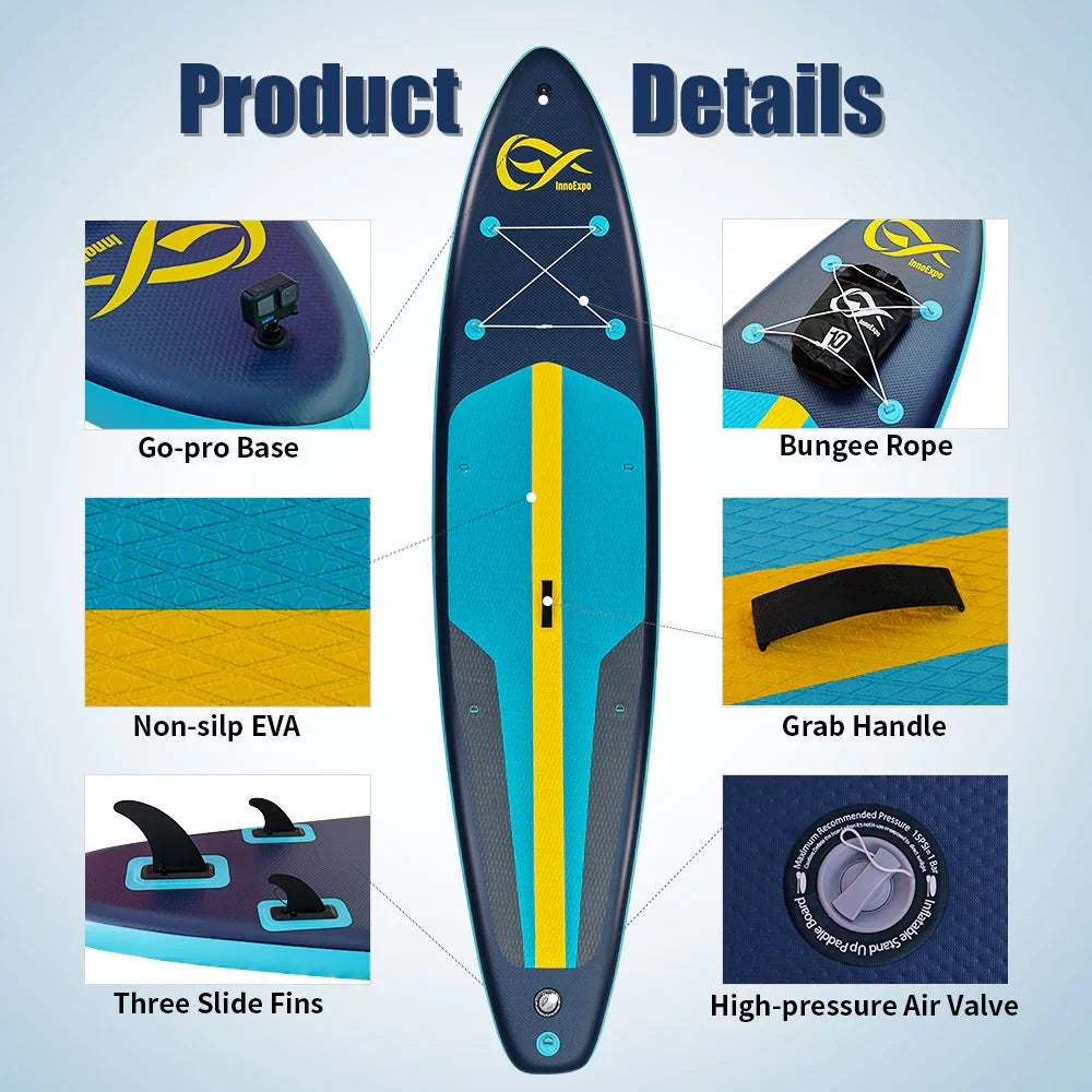 Paeloop Sports Cruiser Touring SUP – Streamlined Hull Design