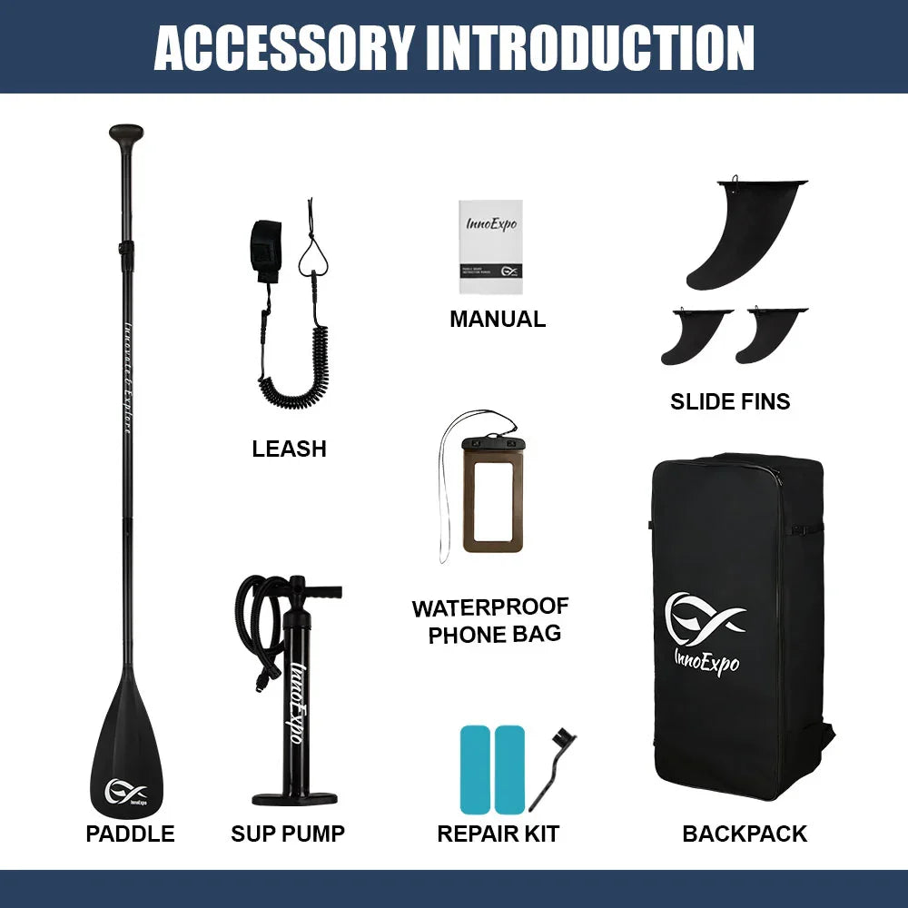 Paeloop Sports Cruiser Touring SUP – Fin and Tail Detail