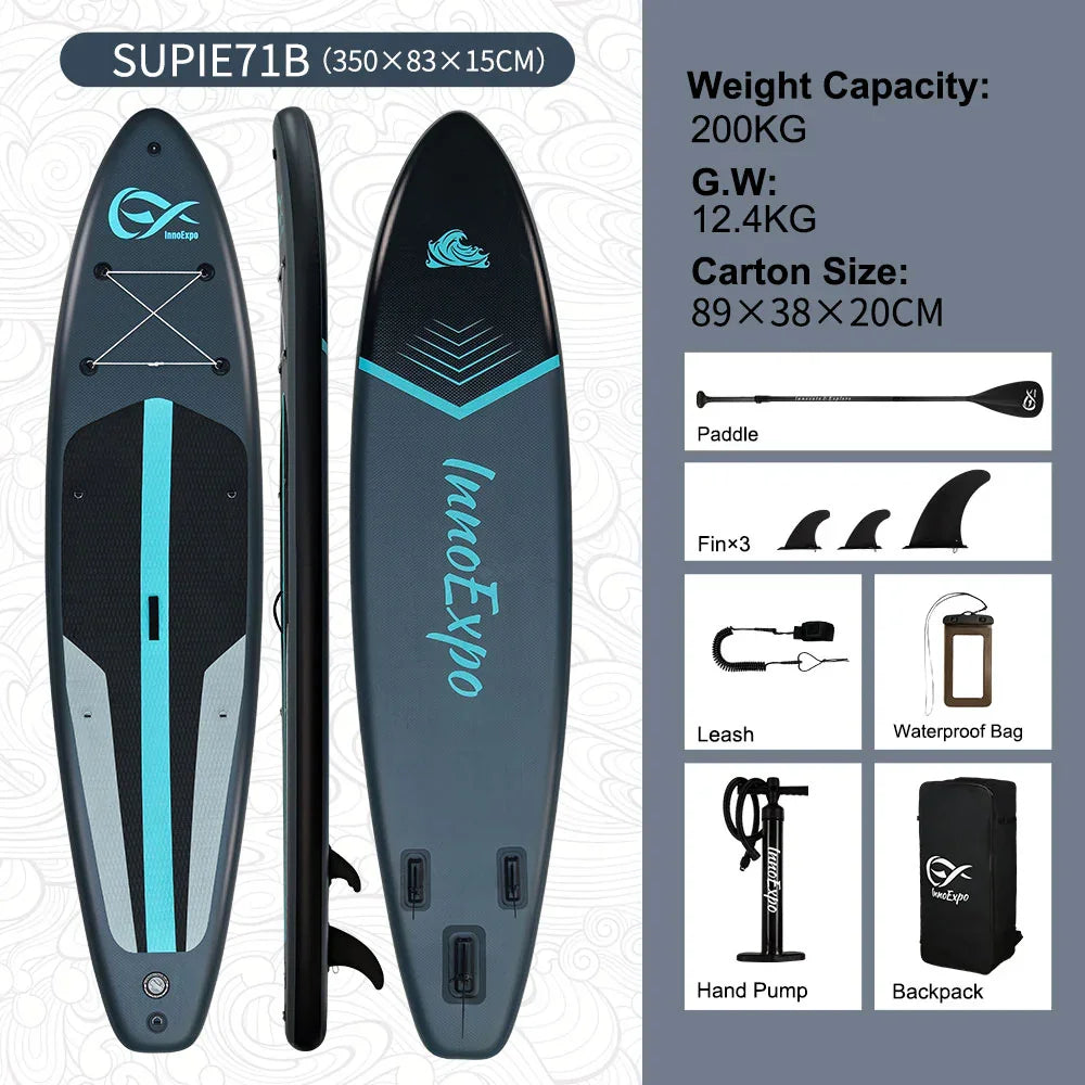 Paeloop Clipper SUP – Rider Racing on Open Water