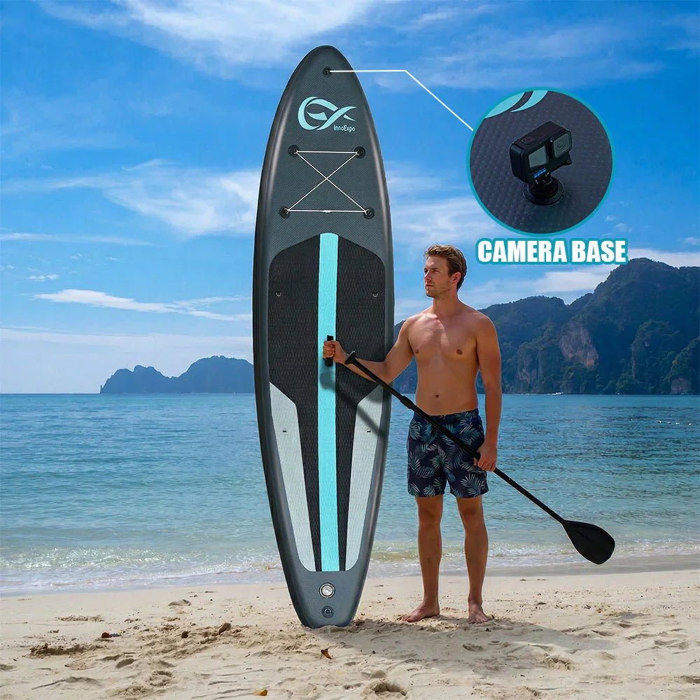 Paeloop Clipper SUP – Deflated and Rolled for Transport